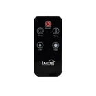 Kép 3/3 - Home FMC 1500 álló elektromos Mica konvektor, 1000W/1500W, távirányító, fekete