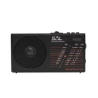 Kép 2/4 - SAL RPH 1 napelemes rádió és multimédia lejátszó, hibrid töltés, 3 sávos AM-FM-SW rádió, BT/USB/microSD, ~11 óra üzemidő