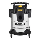 Kép 1/3 - DeWALT DXV25S száraz-nedves porszívó, rozsdamentes váz, 25 liter, 15 Kpa, 37,8 l/s, 8 tartozék, 1050 W