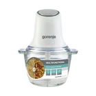 Kép 1/3 - Gorenje S501GW aprító, 500 W, kettős acél pengerendszer, mérőskálázott kehely, fehér