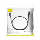 Kép 8/9 - Baseus HDMI 2.0 kábel, 4K 60Hz, 3D, HDR, 18Gbps, 3m (fekete)
