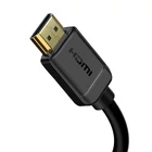 Kép 2/9 - Baseus HDMI 2.0 kábel, 4K 60Hz, 3D, HDR, 18Gbps, 5m (fekete)