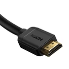 Kép 5/9 - Baseus HDMI 2.0 kábel, 4K 60Hz, 3D, HDR, 18Gbps, 5m (fekete)