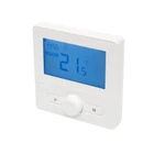 Kép 1/2 - Home THE25W digitális vezetékes szobatermosztát, falra szerelhető, programozható, ablaknyitás-érzékelés, fagyvédelmi funkció, fehér