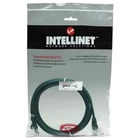 Kép 2/4 - Intellinet RJ-45 M/M, 1m hálózati kábel Zöld Cat5e U/UTP (UTP)