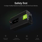Kép 8/8 - Green Cell INV08 áramátalakító és inverter Szabadtéri 1000 W Fekete