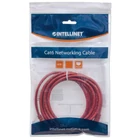 Kép 4/4 - Intellinet Cat6 UTP, 2m hálózati kábel Vörös U/UTP (UTP)