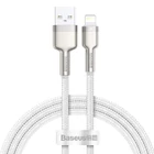 Kép 2/12 - Baseus Cafule USB-Lightning kábel, 2,4A, 1 m (fehér)