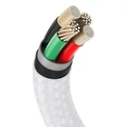 Kép 6/12 - Baseus Cafule USB-Lightning kábel, 2,4A, 1 m (fehér)
