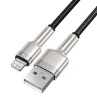 Kép 4/12 - Baseus Cafule USB-Lightning kábel, 2,4A, 2m (fekete)