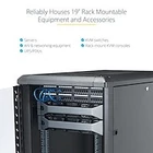 Kép 5/7 - StarTech.com RK1536BKF állvány 15U Szabadonálló állvány Fekete