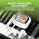 Kép 10/10 - Techly ICC SB-BLT08W Vezeték nélküli fülhallgató, LCD kijelzős tok, ANC zajcsökkentés, hangszínszabályzó