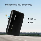 Kép 6/7 - TP-Link M7005 vezetéknélküli router Egysávos (2,4 GHz) 4G Fekete