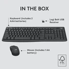 Kép 10/10 - Logitech 920-012067 billentyűzet Egér mellékelve Irodai Bluetooth QWERTZ Svájc Grafit