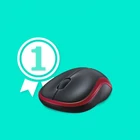Kép 2/5 - Logitech 910-002240 egér Irodai Kétkezes Vezeték nélküli RF Optikai 1000 DPI