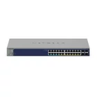 Kép 2/5 - NETGEAR GS728TXUP Vezérelt Gigabit Ethernet (10/100/1000) Ethernet-áramellátás (PoE) támogatása 1U Szürke