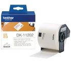 Kép 1/3 - Brother DK-11202 címkéző szalag Fehéren fekete