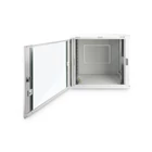 Kép 5/9 - Digitus 19" 12U Wall Mounting Cabinet, Unmounted Falra szerelhető állvány Szürke