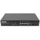 Kép 4/8 - Intellinet 561167 hálózati kapcsoló Vezérelt Gigabit Ethernet (10/100/1000) Ethernet-áramellátás (PoE) támogatása Fekete