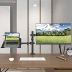 Kép 3/9 - Techly ICA-LCD 174NB Forgatható asztali tartó 13-32" monitorhoz és 17" laptophoz
