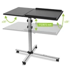 Kép 5/10 - Techly ICA-TB TPM-2 Fekete projektor asztal