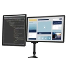 Kép 6/10 - StarTech.com ARMDUAL asztali TV konzol 61 cm (24") Fekete