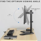 Kép 8/10 - Techly ICA-LCD 2500 Forgatható monitorállvány 13-27” LCD-hez, max. 10kg-ig