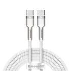 Kép 2/9 - Baseus Cafule USB-C-USB-C kábel, 100 W, 2 m (fehér)