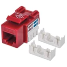 Kép 1/3 - Intellinet 210614 Keystone modul C6 UTP piros
