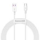 Kép 2/12 - Baseus Superior Series USB-USB-C kábel, 66 W, 2 m (fehér)