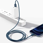 Kép 12/12 - Baseus Superior Series USB-Lightning kábel, 2,4 A, 2 m (kék)
