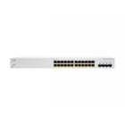 Kép 2/7 - Cisco CBS220-24P-4G Vezérelt L2 Gigabit Ethernet (10/100/1000) Ethernet-áramellátás (PoE) támogatása 1U Fehér