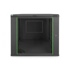 Kép 3/9 - Digitus DN-19 12U-6/6-EC-SW állvány Falra szerelhető állvány Fekete