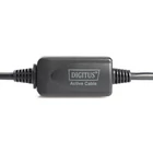 Kép 3/3 - Digitus DA-73100-1 USB kábel USB 2.0 10 M USB A 0,48 Gbit/s Fekete