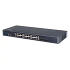 Kép 2/3 - Extralink EX.19720 hálózati kapcsoló Vezérelt L3 Gigabit Ethernet (10/100/1000) 1U Fekete