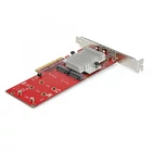 Kép 2/6 - StarTech.com PEX8M2E2 csatlakozókártya/illesztő Belső M.2
