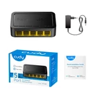 Kép 4/4 - Cudy FS105D hálózati kapcsoló Fast Ethernet (10/100) Fekete