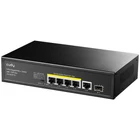 Kép 2/3 - Cudy GS1005PTS1 hálózati kapcsoló Gigabit Ethernet (10/100/1000) Ethernet-áramellátás (PoE) támogatása Fekete