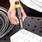 Kép 4/5 - Deli Tools érintés nélküli feszültségmérő EDL8011, 12/48-1000V AC (fekete)