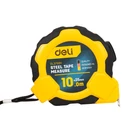 Kép 1/8 - Deli Tools tekercselt mérőszalag EDL3799Y, 10m/25mm (sárga)
