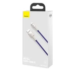 Kép 5/7 - Baseus Cafule USB-Lightning kábel, 2,4A, 1m (lila)