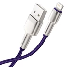 Kép 4/7 - Baseus Cafule USB-Lightning kábel, 2,4A, 1m (lila)