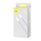 Kép 7/8 - Baseus Dynamic Series USB-C - Lightning Kábel, 20W, 2m (lila)