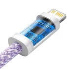 Kép 5/8 - Baseus Dynamic Series USB-C - Lightning Kábel, 20W, 2m (lila)