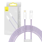 Kép 1/8 - Baseus Dynamic Series USB-C - Lightning Kábel, 20W, 2m (lila)
