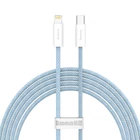 Kép 2/8 - Kábel USB-C do Lightning Baseus Dynamic Series, 20W, 2m (niebieski)