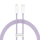 Kép 2/8 - Kábel USB-C do Lightning Baseus Dynamic Series, 20W, 1m (fioletowy)