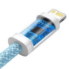 Kép 5/8 - Kábel USB-C do Lightning Baseus Dynamic Series, 20W, 1m (niebieski)