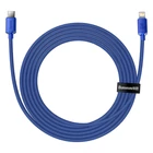 Kép 4/6 - Baseus Crystal Shine USB-C-Lightning kábel, 20W, PD, 2m (kék)