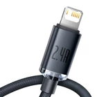 Kép 4/6 - Baseus Crystal Shine USB-Lightning kábel, 2,4A, 2m (fekete)